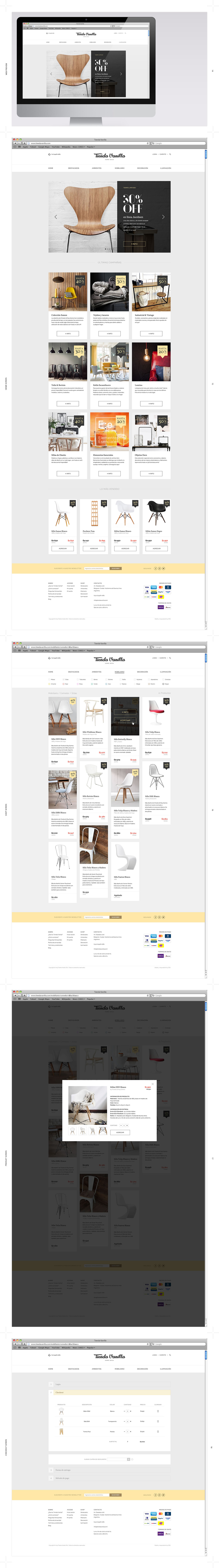 Tienda Vanilla web